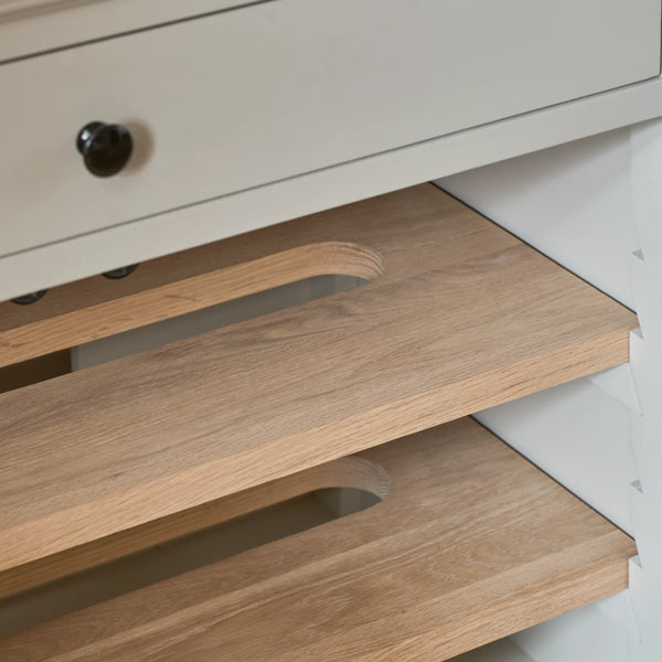 Henley 5ft Oak TV Dresser, Painted