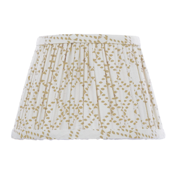 Neptune Accessories_Lighting_Lighting accessories default Henry Gathered 26'' Linen Empire Lampshade, Thea Saffron Print