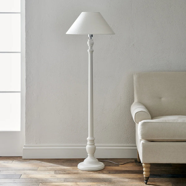 Neptune Accessories_Lighting_Floor lamps Highgate Wooden Floor Lamp, Painted