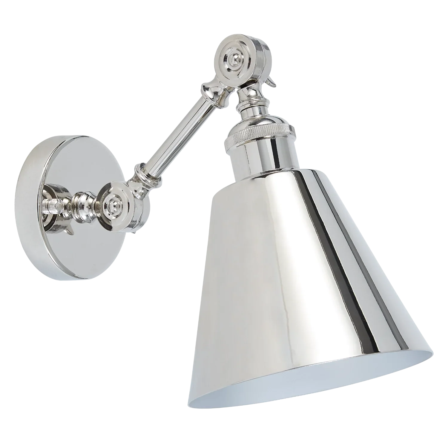 Neptune Accessories_Lighting_Wall lights default Keats Metal Shade Wall Light, Nickel