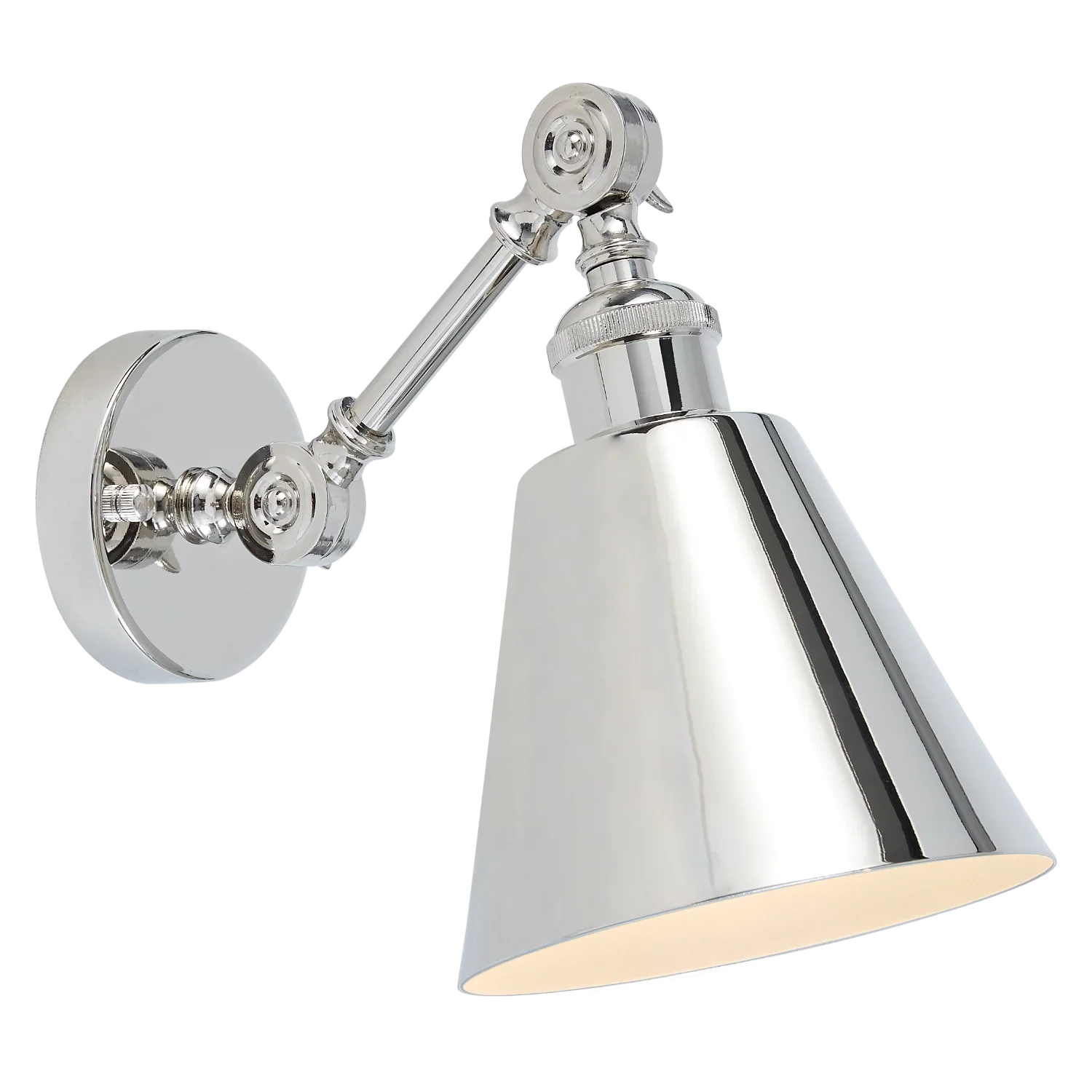 Neptune Accessories_Lighting_Wall lights default Keats Metal Shade Wall Light, Nickel