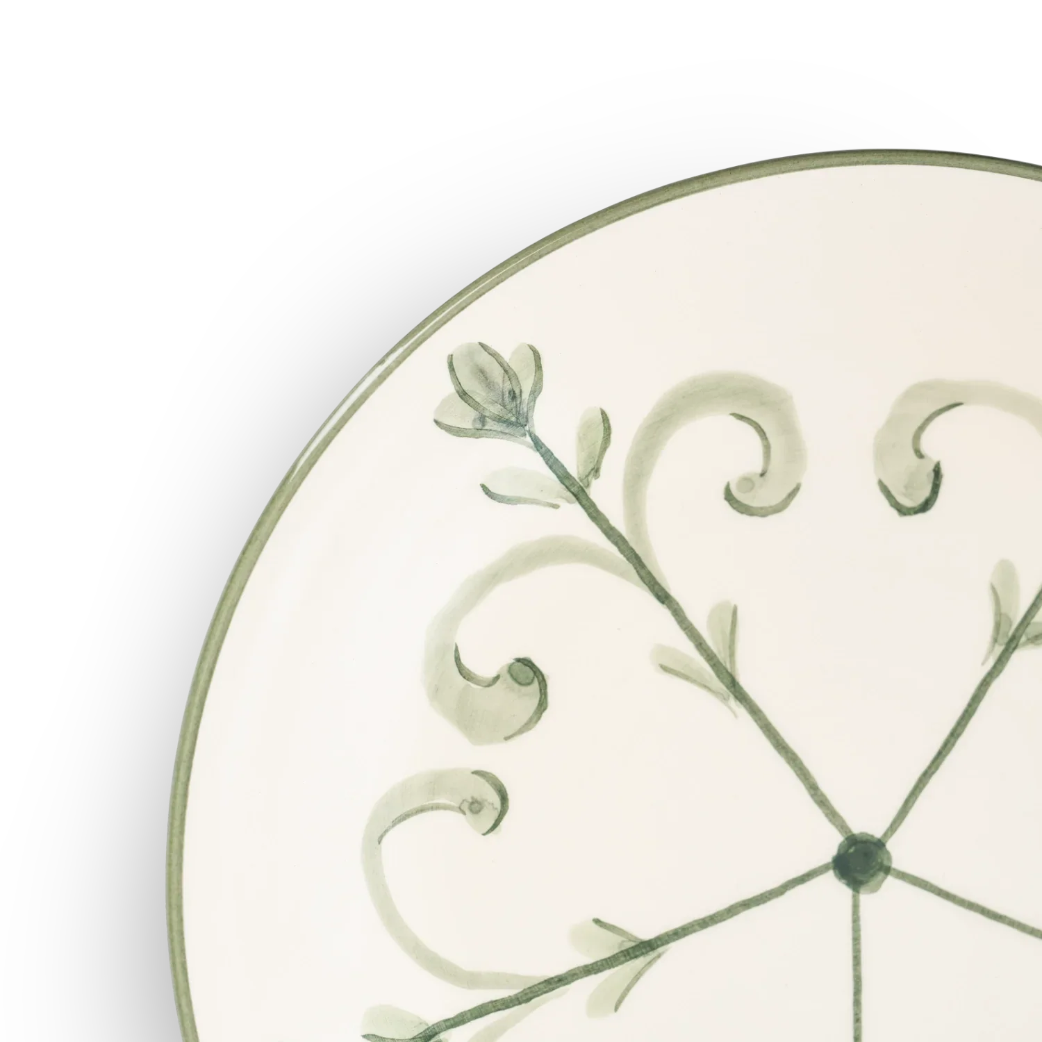 Neptune Accessories_Tabletop_Dinnerware default Lamorna Green Side Plate