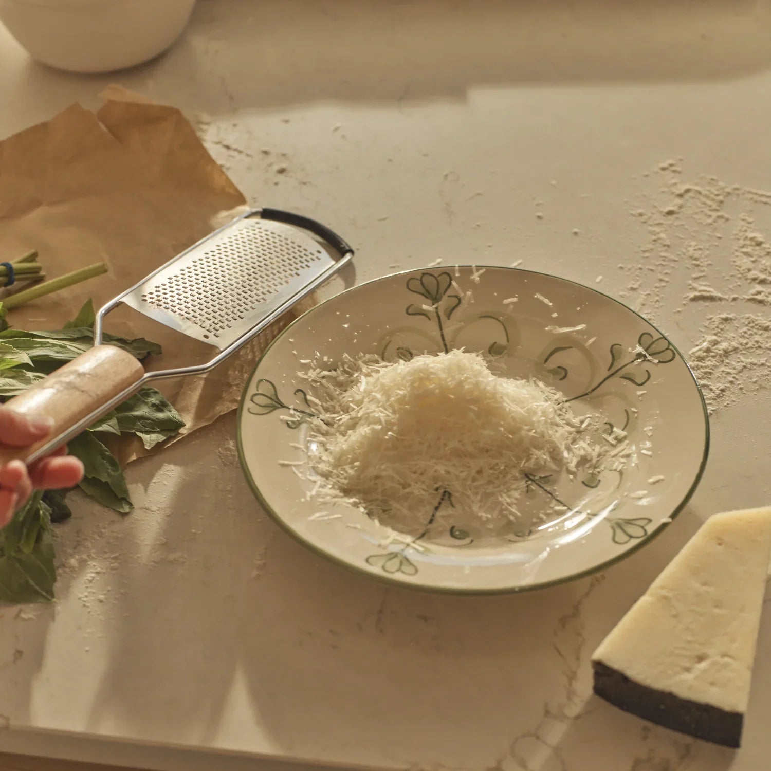 Neptune Accessories_Tabletop_Dinnerware default Lamorna Green Side Plate