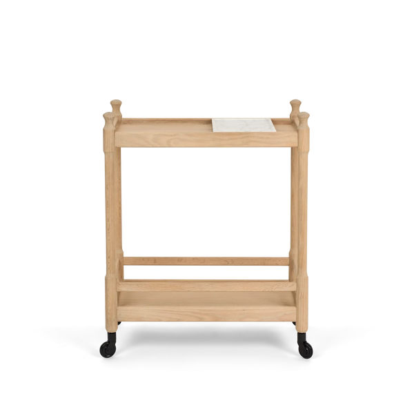 Larkhall Oak Drinks Trolley
