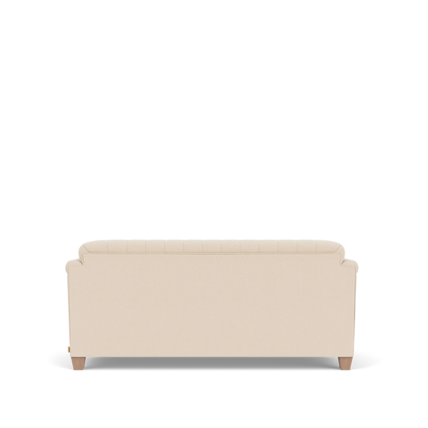Neptune Sofas default Lottie 2 Seater Sofa, Heavyweight Linen Pale Oat - Natural Oak Legs