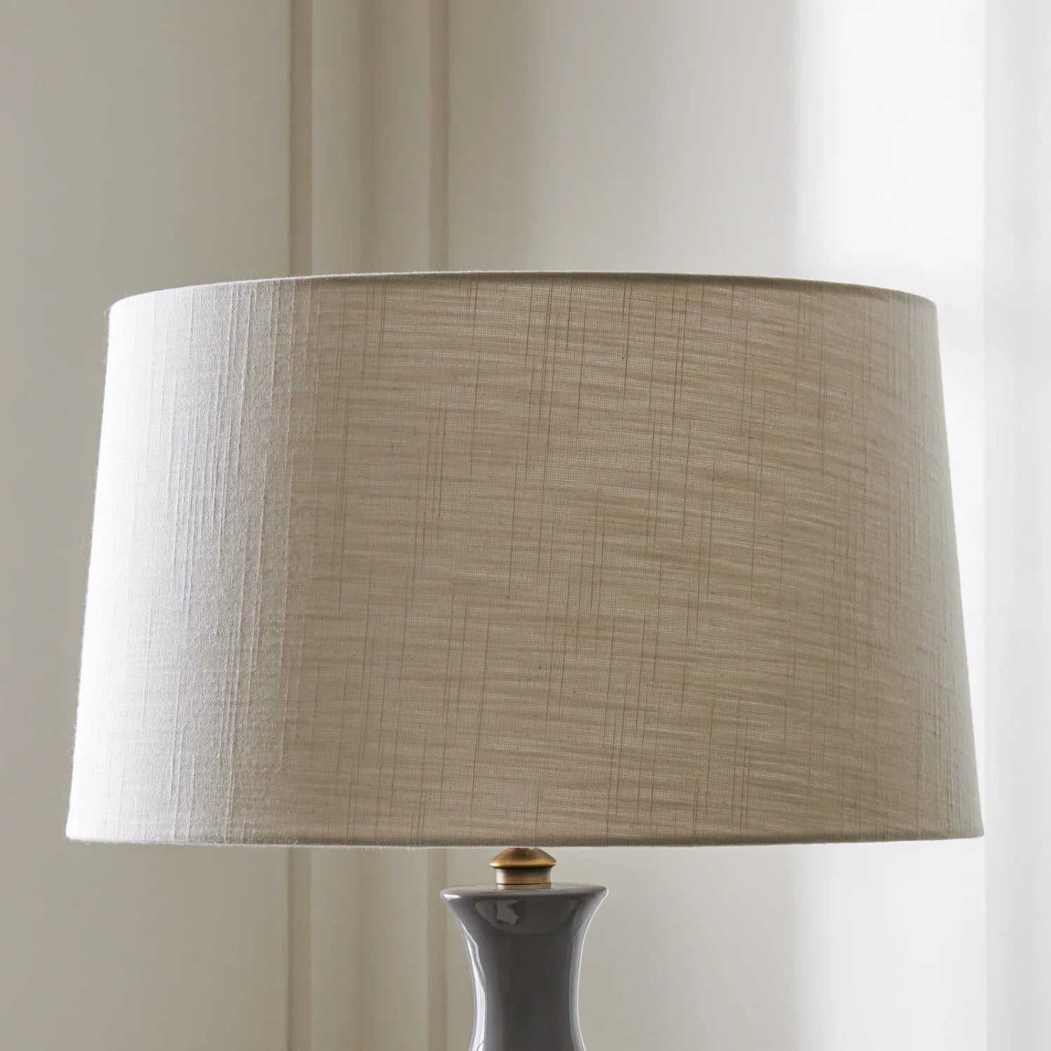 Neptune Accessories_Lighting_Lighting accessories Lucile Linen Tapered Lampshade, Warm White