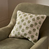 Margot Embroidered Scatter Cushion, Olive
