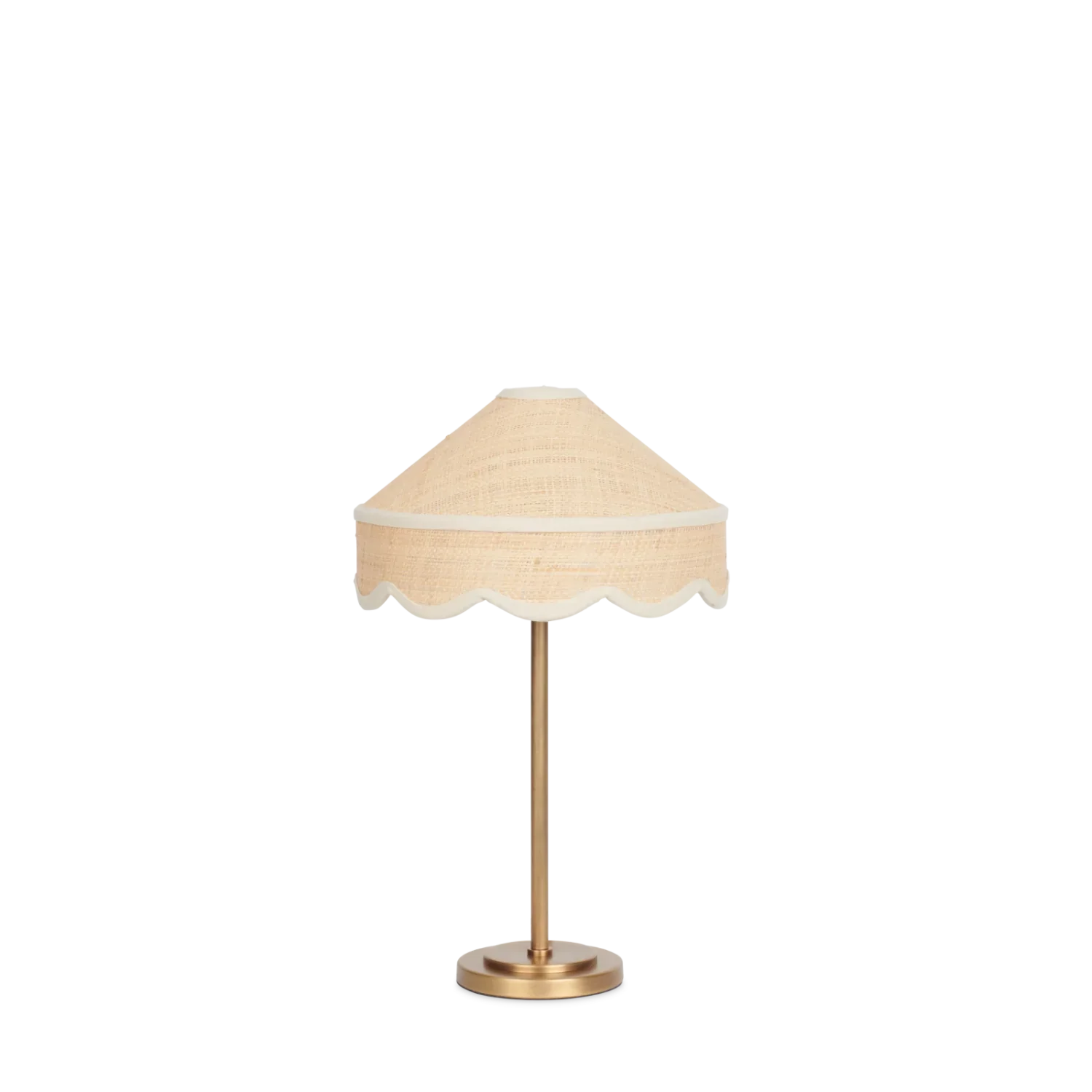 Neptune Accessories_Lighting_Table lamps default Marina Scalloped Raffia Table Lamp