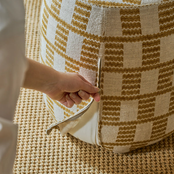 Neptune Furniture_Upholstery_Foot stools default Milo Small Footstool, Saffron Cove