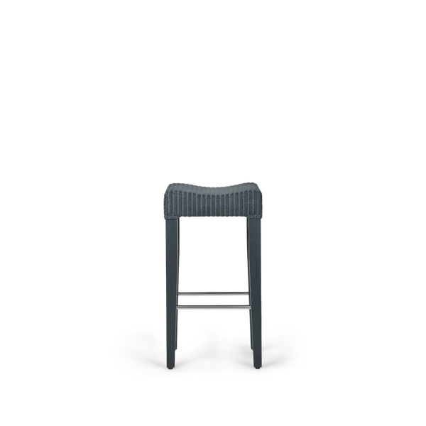 Neptune Furniture_Living & dining furniture_Dining & bar stools default Renewed Montague Lloyd Loom Bar Stool, Charcoal