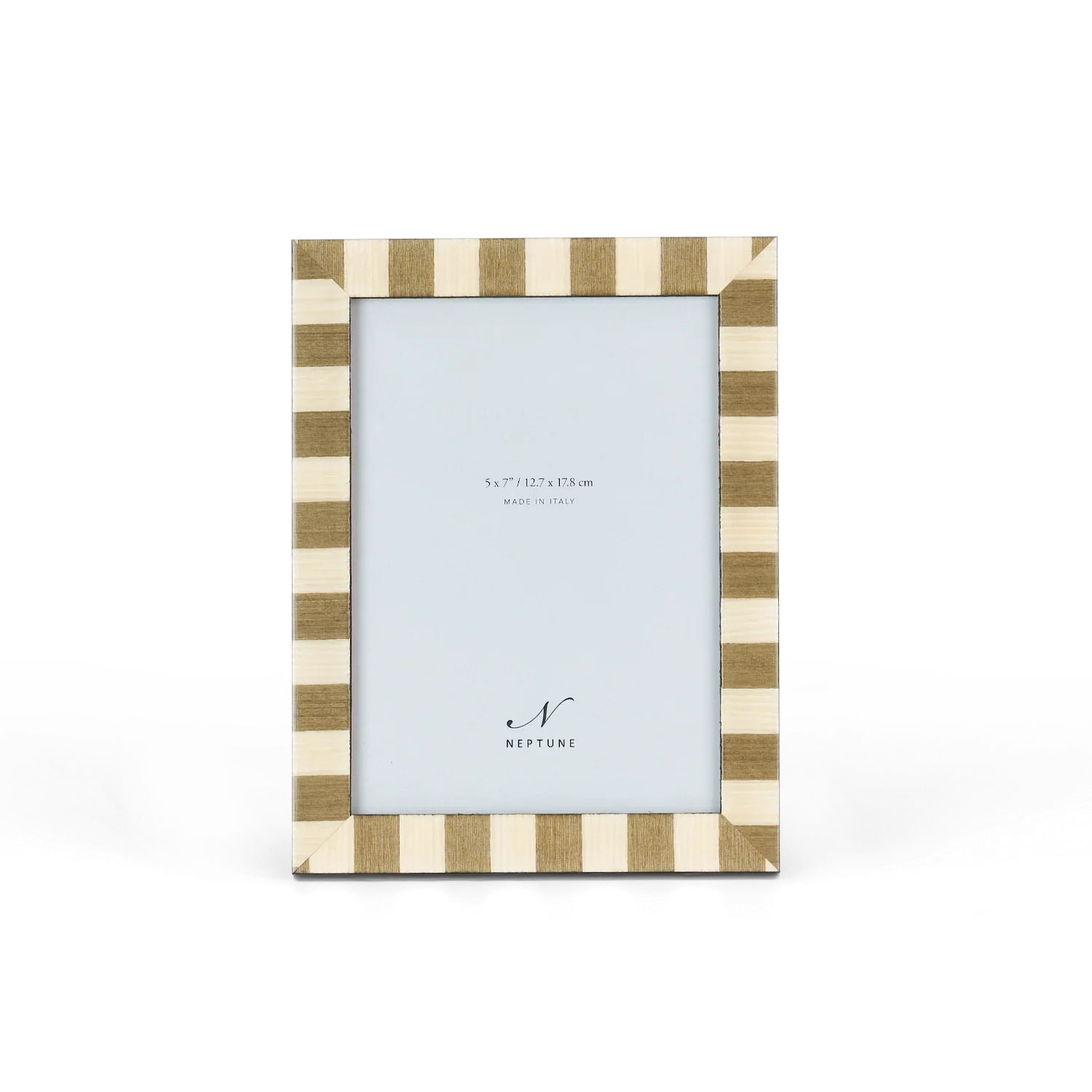 Neptune Accessories_Living accessories_Decorative accessories 5x7in Montpellier Photo Frame, Green & White