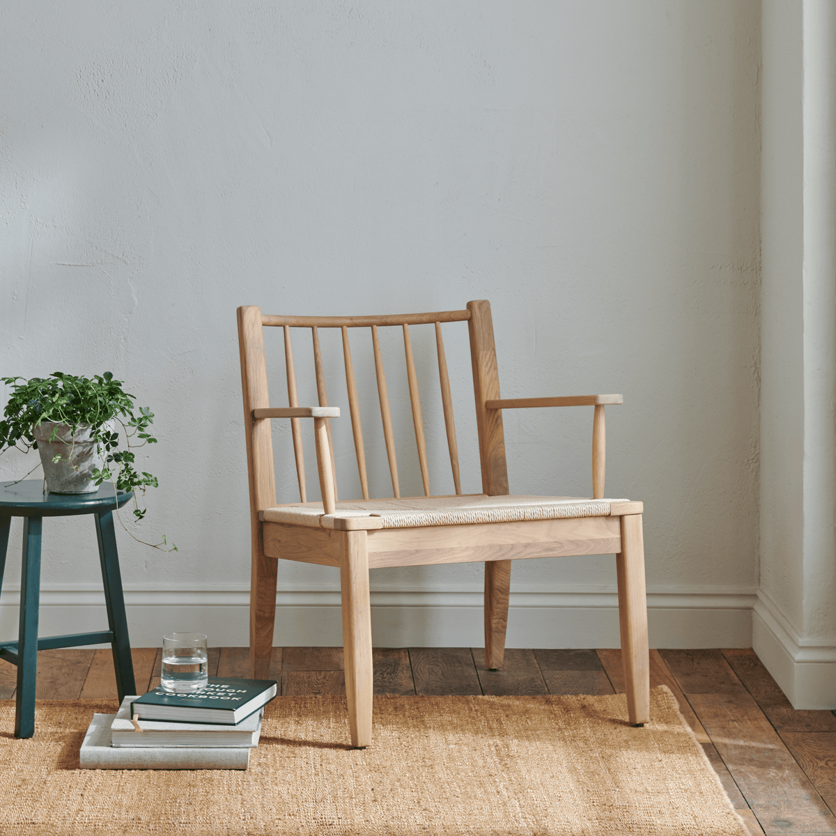 Wycombe Oak Accent Chair