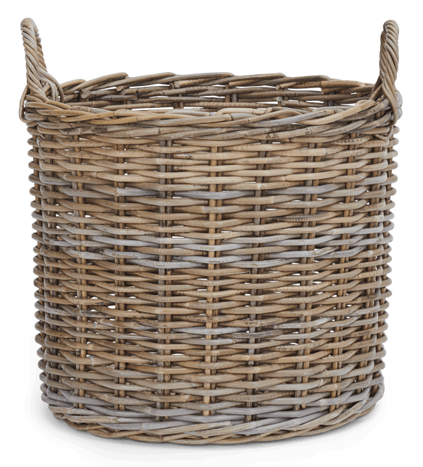 Neptune Baskets Medium Somerton Round Log Basket