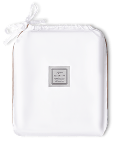 Neptune Bedlinen Single / Peat Albertine Flat Sheet