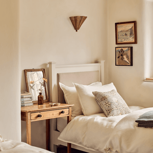Neptune Beds 0 paint service / Double Chichester Bed, Linara Natural Headboard