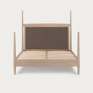 Neptune Beds Walton Four Poster Bed, Linara Dark Fig