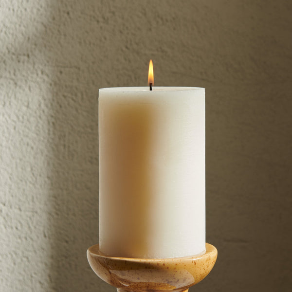 Neptune Candles Calico Blyton Pillar Candle, 10x15cm