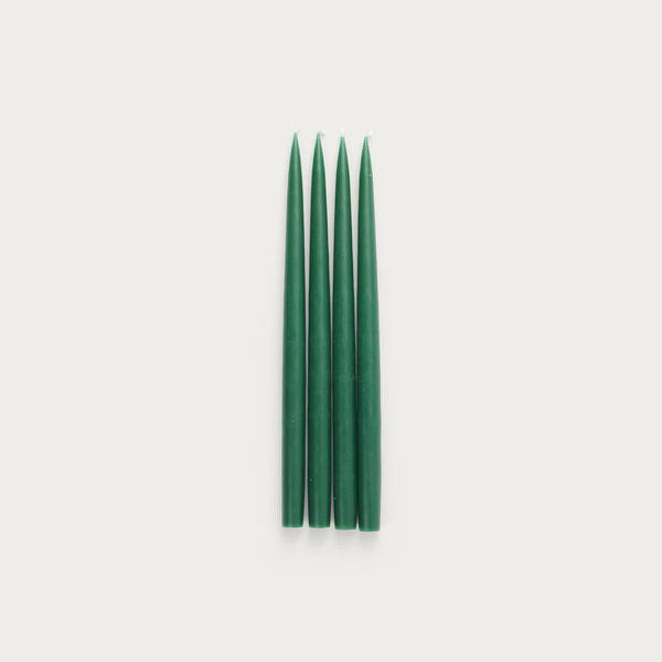 Neptune Candles Constable Green Nightingale Tapered Candles, Set of 4