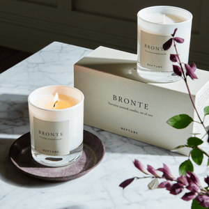 Neptune Candles Default Bronte Verveine Scented Candles, Set of 2