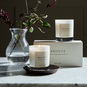 Neptune Candles Default Bronte Verveine Scented Candles, Set of 2