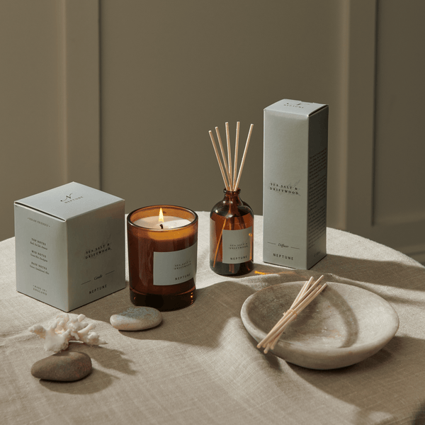 Neptune Candles Sea Salt & Driftwood Candle