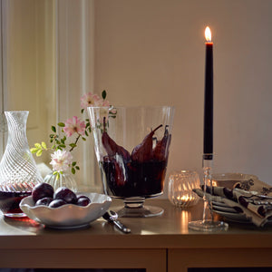 Neptune Candlesticks & Tealight Holders Ellington Glass Candlestick