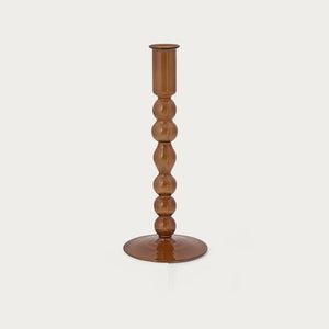 Neptune Candlesticks & Tealight Holders Floella Candle Holder, Amber