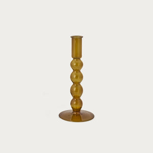 Neptune Candlesticks & Tealight Holders Short Floella Candle Holder, Olive Green