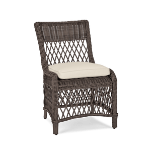 Armless outdoor discount dining chairs