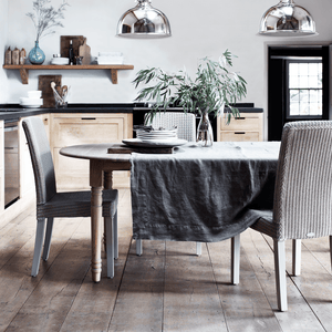 Montague Lloyd Loom Chair Slate Neptune