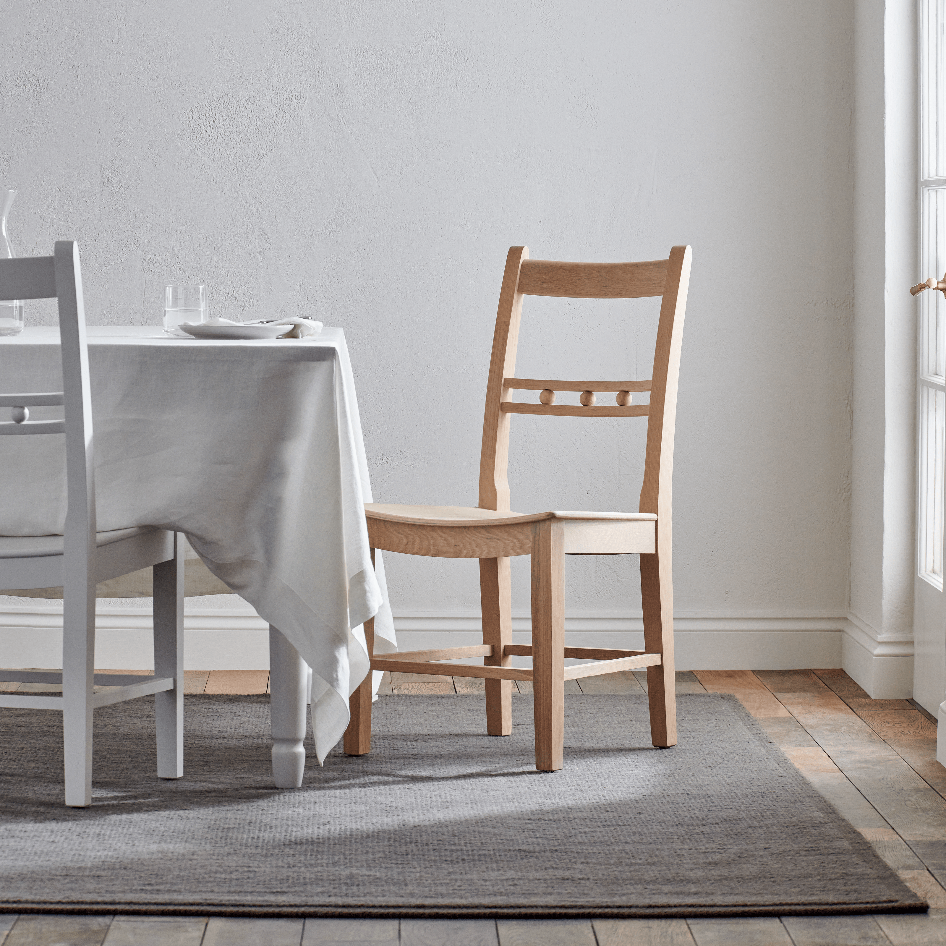 Neptune Chairs Suffolk Chair, Seasoned Oak