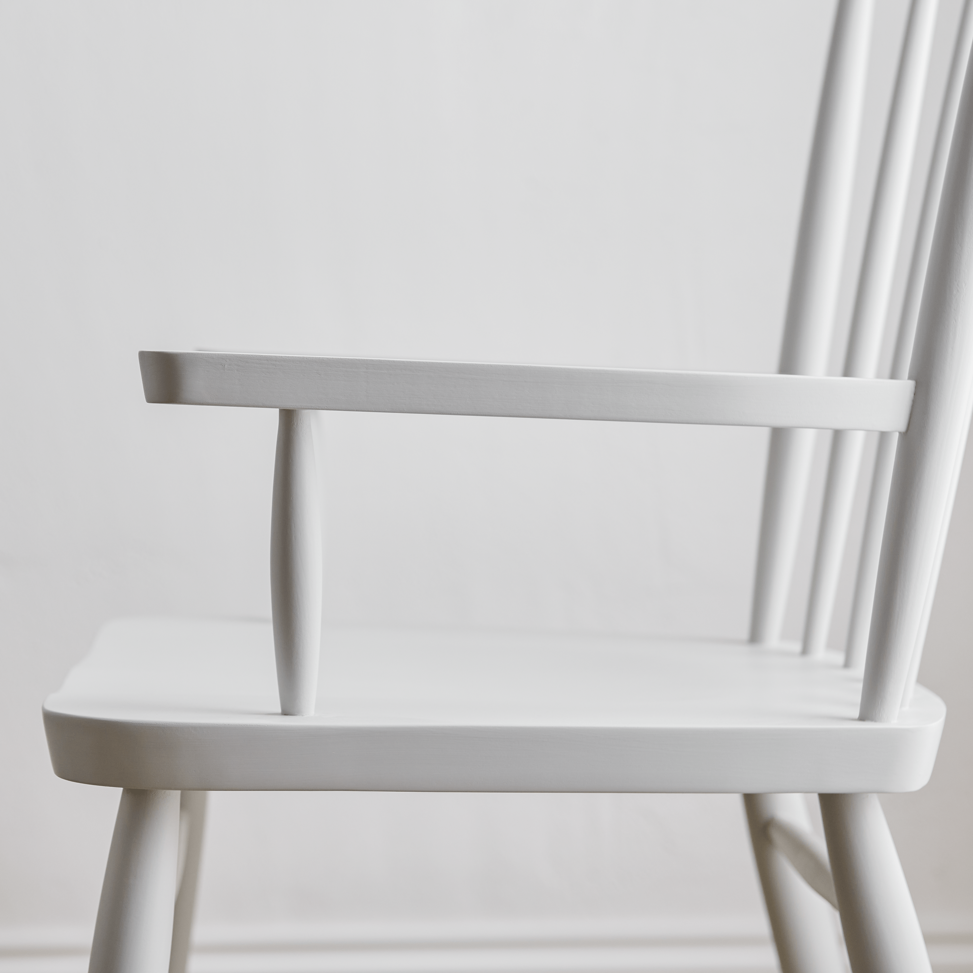 Neptune Chairs Wardley Carver Chair, Painted