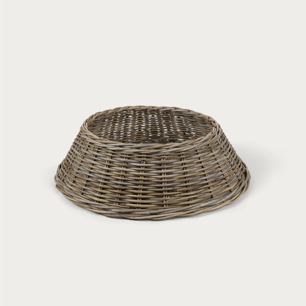 Neptune Christmas Decorations 8ft Silverton Rattan Tree Skirt
