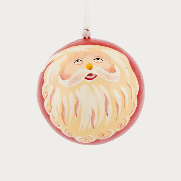 Neptune Christmas Decorations Default Father Christmas Papier-mâché Bauble