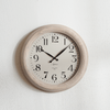 Neptune Clocks Large Harrison Wall Clock, Seasoned Oak