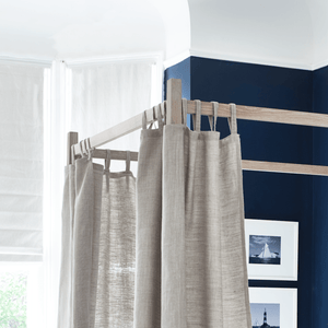 Neptune Curtains Flora Four Poster Bed Curtains, Set of 2