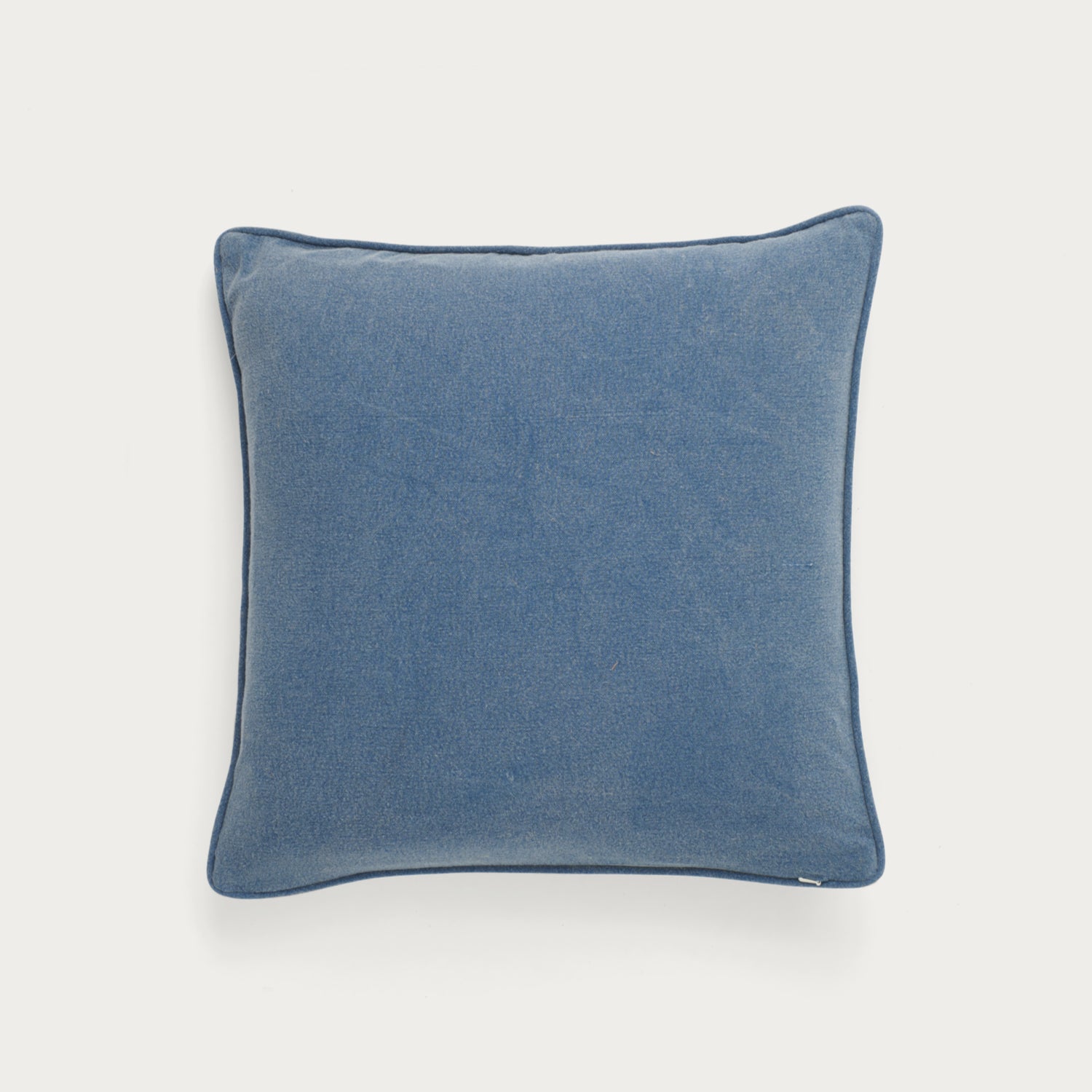 Neptune Cushions Clover Embroidered Scatter Cushion, Navy