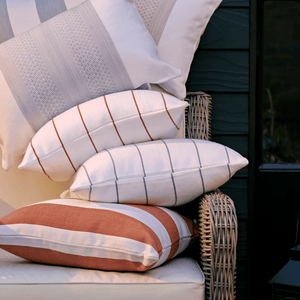 Evie Pin Stripe Outdoor Cushion