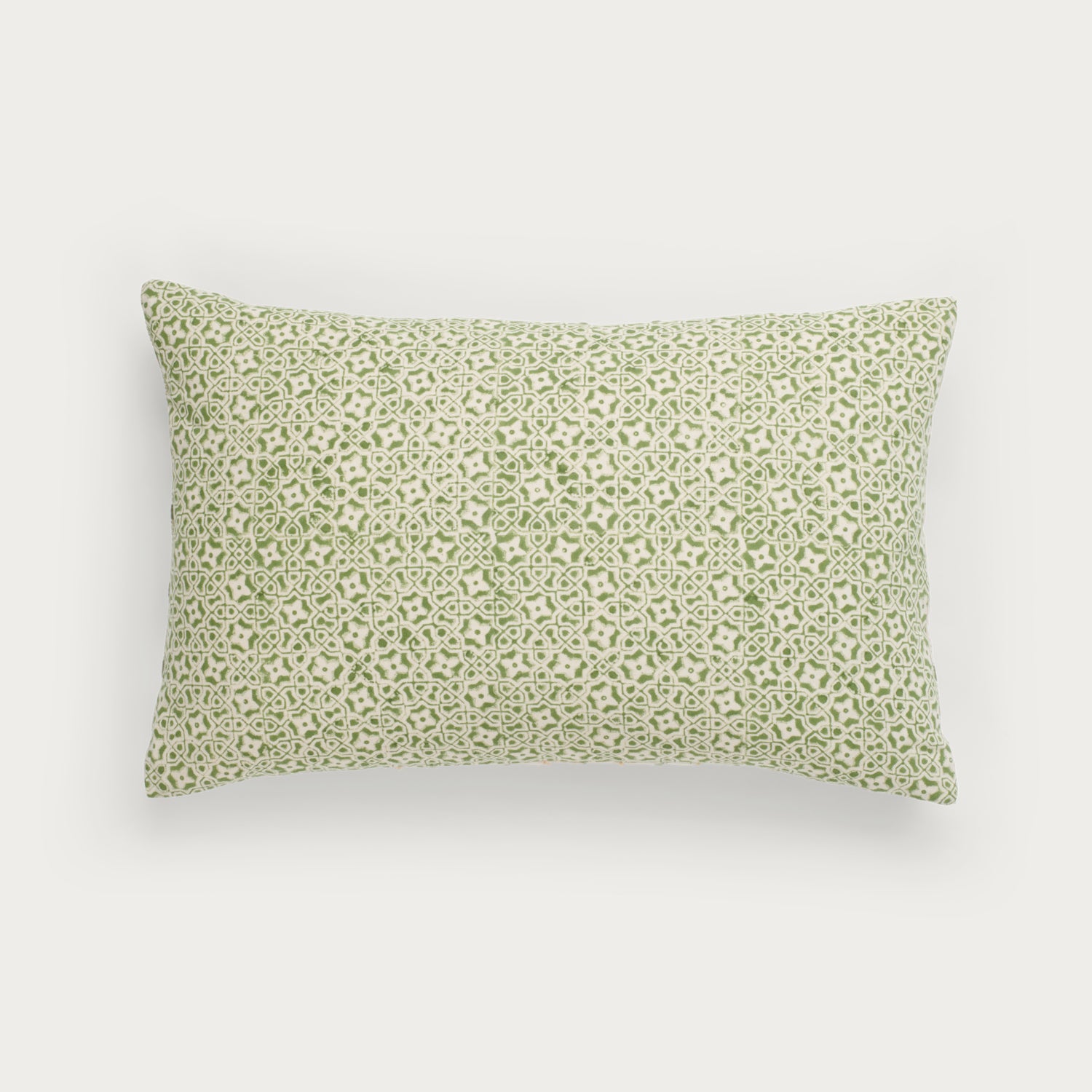 Neptune Cushions Frida Embroidered Bolster Cushion, Green