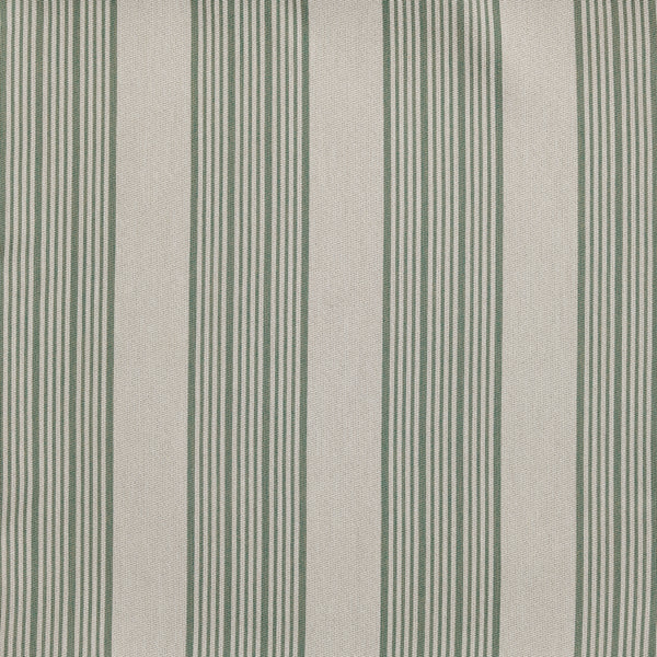 Neptune Cushions Wide Stripe Square Outdoor Cushion, Green