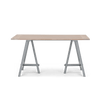 Neptune Desks & Workstations 0 paint service / Chalked Oak Top & Painted Legs Hebden Trestle Table, Painted legs