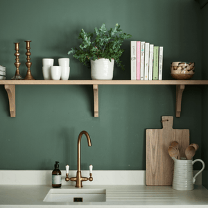 Neptune Fitted Storage 240cm / Seasoned Oak Suffolk Shelf, Seasoned Oak