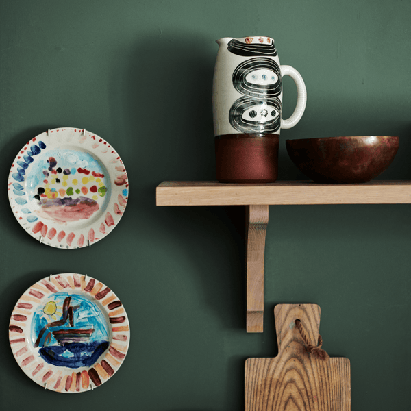 Neptune Fitted Storage Suffolk Shelf, Seasoned Oak