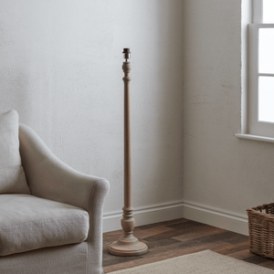 Neptune Floor Lamps Without shade Highgate Floor Lamp, Seasoned Oak