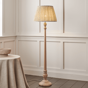 Highgate Floor Lamp, Seasoned Oak