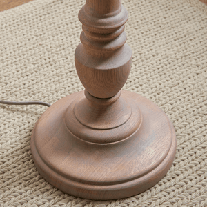 Neptune Floor Lamps Highgate Floor Lamp, Seasoned Oak