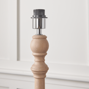 Highgate Floor Lamp, Seasoned Oak