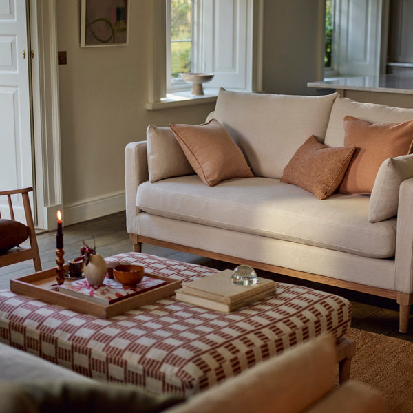 Neptune Footstools & Ottomans Ophelia Footstool, Rust Cove