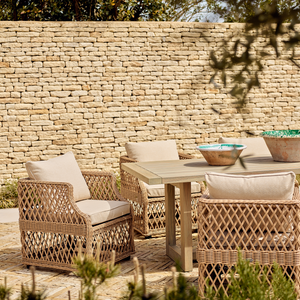 Neptune Garden Sets Default Pembrey Table & 8 Longmeadow Carver Chairs