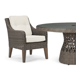 Harrington Table with 6 Bryher Carver Chairs Set